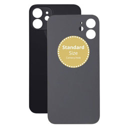 Apple iPhone 12 - Rear Housing Glass (Black)