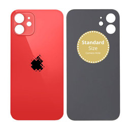 Apple iPhone 12 - Rear Housing Glass (Red)