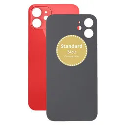 Apple iPhone 12 - Rear Housing Glass (Red)