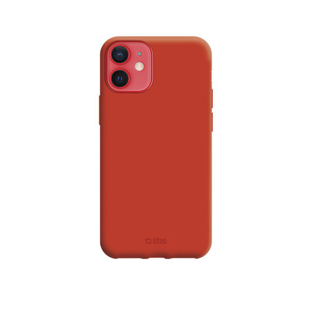 SBS - Case Vanity for iPhone 12 mini, red