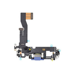 Apple iPhone 12, 12 Pro - Charging Connector + Flex Cable (Blue)