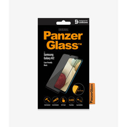 PanzerGlass - Tempered Glass Case Friendly for Samsung Galaxy A12, Black