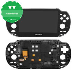 Sony Playstation Vita 1000 - LCD Display + Touch Screen + Frame (Black) TFT