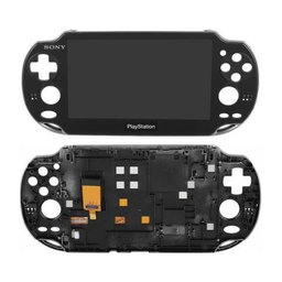 Sony Playstation Vita 1000 - LCD Display + Touch Screen + Frame (Black) TFT