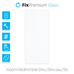 FixPremium Glass - Tempered Glass for Xiaomi Redmi Note 9 Pro, 9 Pro Max & 9S