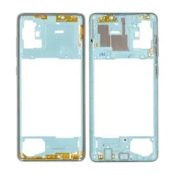 Samsung Galaxy A71 A715F - Middle Frame (Prism Crush Blue) - GH98-44756C Genuine Service Pack
