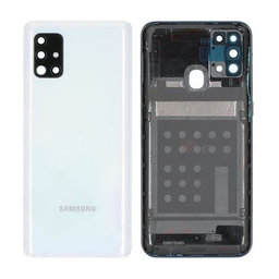 Samsung Galaxy A51 5G A516B - Battery Cover (Prism Cube White) - GH82-22938B Genuine Service Pack