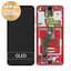 Samsung Galaxy S20 G980F - LCD Display + Touchscreen + Frame (Aura Red) - GH82-22123E Genuine Service Pack