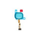 Samsung Galaxy M21 M215F - Fingerprint Sensor + Flex Cable (Green) - GH96-13467B Genuine Service Pack