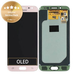 Samsung Galaxy J5 J530F (2017) - LCD Display + Touch Screen (Pink) - GH97-20738D, GH97-20880D Genuine Service Pack