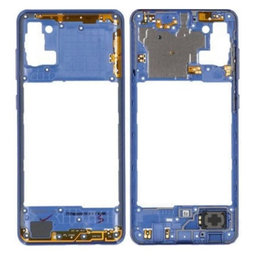 Samsung Galaxy A31 A315F - Middle Frame (Prism Crush Blue) - GH98-45428D Genuine Service Pack