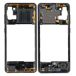 Samsung Galaxy A31 A315F - Middle Frame (Prism Crush Black) - GH98-45428A, GH98-46150A Genuine Service Pack