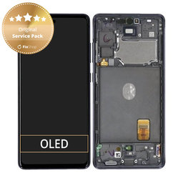 Samsung Galaxy S20 FE 5G G781B - LCD Display + Touch Screen + Frame (Cloud Navy) - GH82-24214A, GH82-24215A, GH82-29056A, GH82-31320A Genuine Service Pack