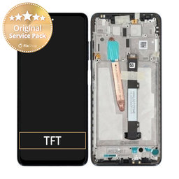 Xiaomi Poco X3 NFC - LCD Display + Touch Screen + Frame (Shadow Gray) - 560003J20C00 Genuine Service Pack