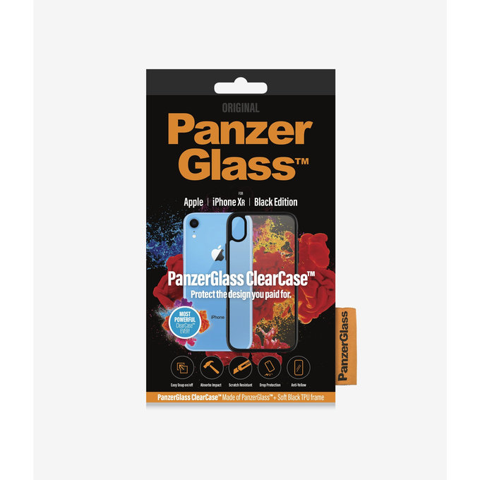 PanzerGlass - Case ClearCase for iPhone XR, black