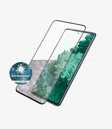 PanzerGlass - Tempered Glass Case Friendly AB for Samsung Galaxy S21, Fingerprint komp., black