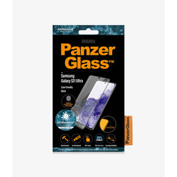 PanzerGlass - Tempered Glass Case Friendly AB for Samsung Galaxy S21 Ultra, Fingerprint komp., black
