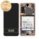 Samsung Galaxy S21 G991B - LCD Display + Touch Screen + Frame + Battery (Phantom Violet) - GH82-24716B, GH82-24718B Genuine Service Pack