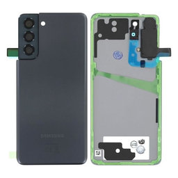 Samsung Galaxy S21 G991B - Battery Cover (Phantom Gray) - GH82-24520A, GH82-24519A Genuine Service Pack