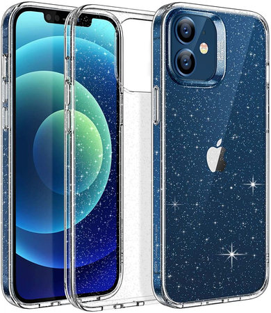 ESR - Shimmer case for iPhone 12 mini, transparent