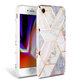 Tech-Protect - Marble case for iPhone SE 2020/8/7, pink