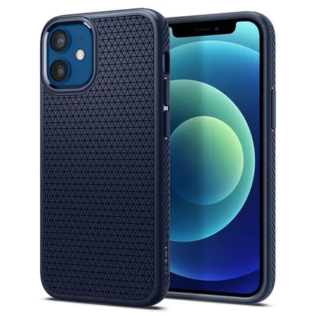 Spigen - Case Liquid Air for iPhone 12 mini, blue