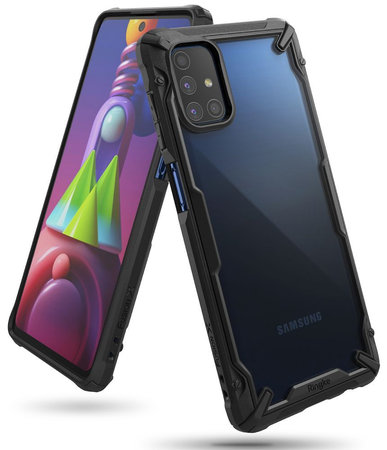 Ringke - Case Fusion X for Samsung Galaxy M51, black