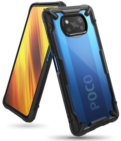 Ringke - Fusion X case for Xiaomi Poco X3 NFC, black
