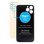 Apple iPhone 12 Pro - Rear Housing Glass with Bigger Camera Hole (Gold)