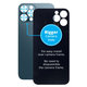 Apple iPhone 12 Pro Max - Rear Housing Glass with Bigger Camera Hole (Blue)