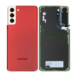 Samsung Galaxy S21 Plus G996B - Battery Cover (Phantom Red) - GH82-24505G Genuine Service Pack