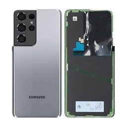 Samsung Galaxy S21 Ultra G998B - Battery Cover (Phantom Titanium) - GH82-24499C Genuine Service Pack