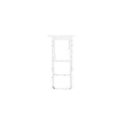 Samsung Galaxy A02s A026F - SIM Tray (White) - GH81-20137A Genuine Service Pack