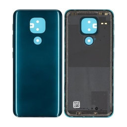 Motorola Moto G9 Play - Battery Cover (Forest Green) - 5S58C17145 Genuine Service Pack