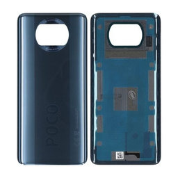 Xiaomi Poco X3 NFC - Battery Cover (Shadow Grey) - 55050000JZ6D Genuine Service Pack