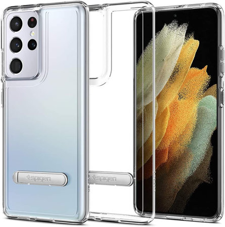 Spigen - Ultra Hybrid S Case for Samsung Galaxy S21 Ultra, transparent