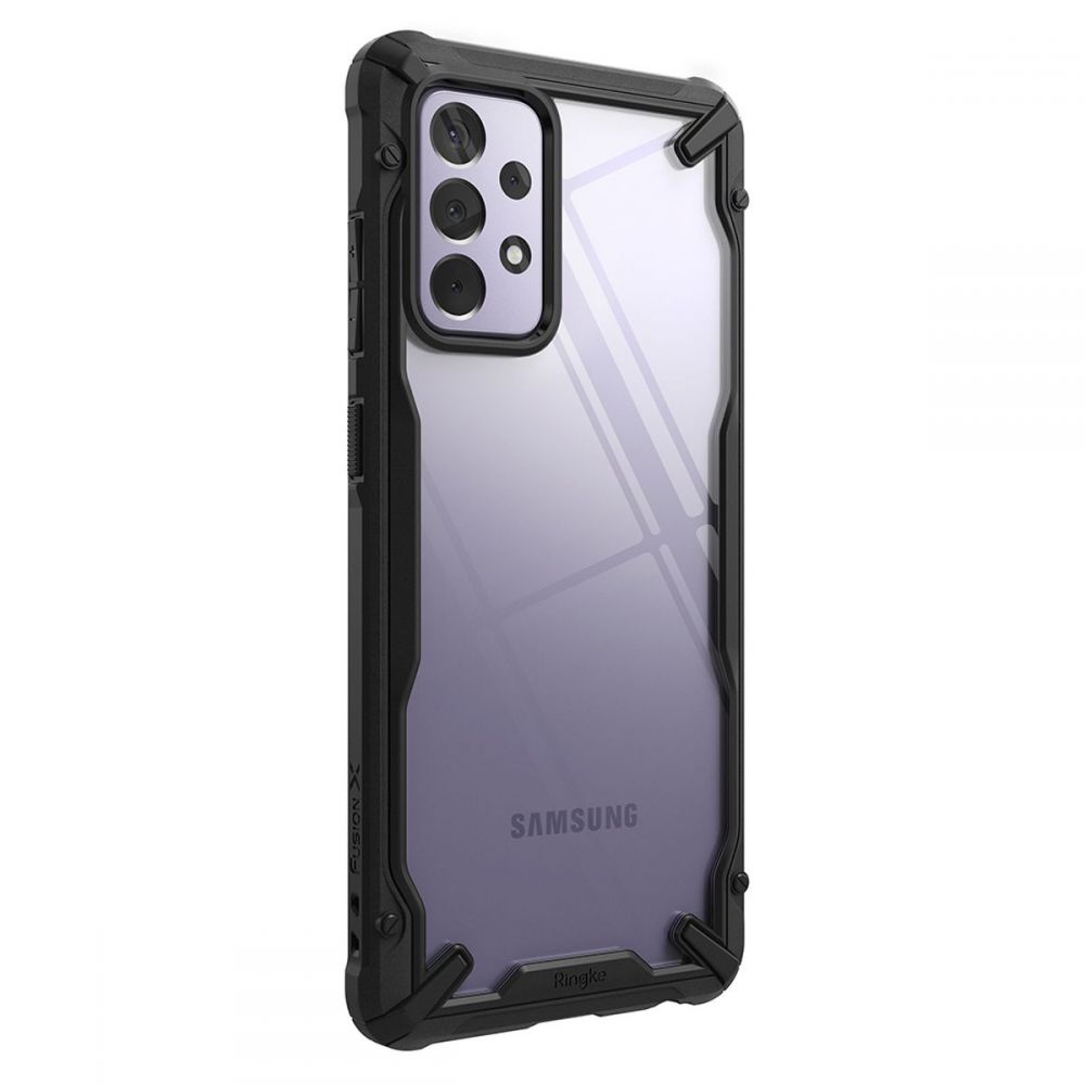 Ringke Case Fusion X for Samsung Galaxy A72 5G, black FixShop