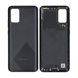 Samsung Galaxy A02s A026F - Battery Cover (Black) - GH81-20239A Genuine Service Pack