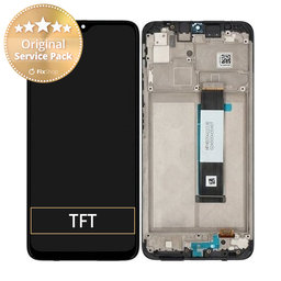 Xiaomi Redmi 9T - LCD Display + Touch Screen + Frame (Carbon Gray) - 560001J19S00 Genuine Service Pack