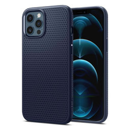 Spigen - Case Liquid Air for iPhone 12 Pro Max, blue