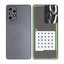 Samsung Galaxy A72 A725F, A726B - Battery Cover (Awesome Black) - GH82-25449A, GH82-25448A Genuine Service Pack
