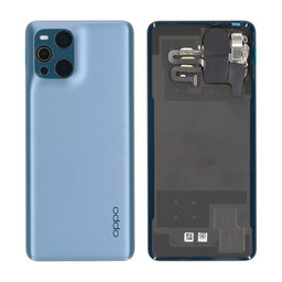 Oppo Find X3 Pro - Battery Cover (Blue) - 6561751 Genuine Service Pack