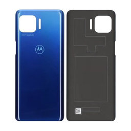 Motorola Moto G 5G Plus XT2075 - Battery Cover (Surfing Blue) - SL98C78885 Genuine Service Pack