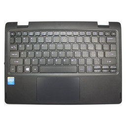 Acer Aspire R11 R3-131T-C3V0 - Cover C (Armrest) + UK Keyboard - 77043905 Genuine Service Pack