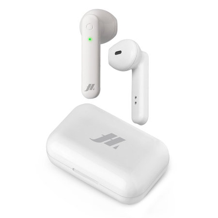 SBS - TWS Beat Wireless Headphones with Charging Case 300 mAh, white
