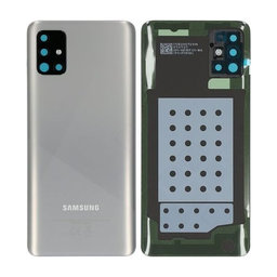 Samsung Galaxy A51 A515F - Battery Cover (Haze Crush Silver) - GH82-21653F Genuine Service Pack