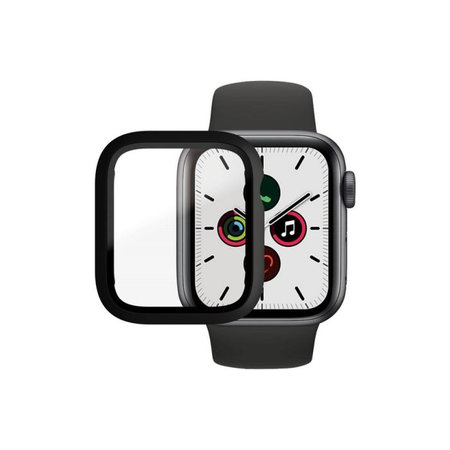 PanzerGlass - Tempered Glass Full Body AB for Apple Watch 4, 5, 6, SE (1st gen) & SE (2nd gen) 40mm, black