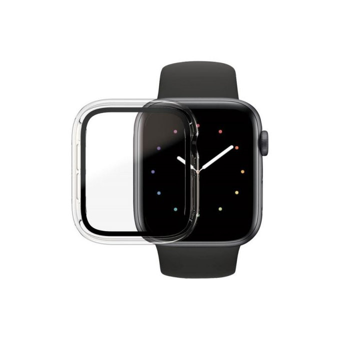 PanzerGlass - Tempered Glass Full Body AB for Apple Watch 4, 5, 6, SE (1st gen) & SE (2nd gen) 44mm, transparent