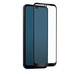 SBS - Tempered Glass Full Cover for Motorola Moto E6i, Black