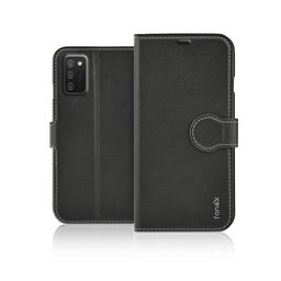 Fonex - Case Book Identity for Samsung Galaxy A02s, black